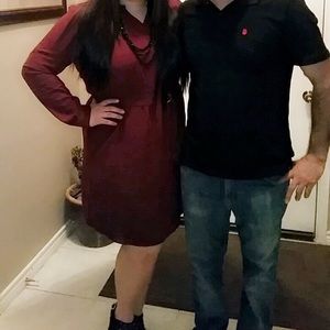 Wore for thanksgiving as pictured and loved it!